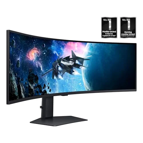 Samsung 49” Odyssey G9 Series DQHD 1000R Curved Gaming Monitor alternate product view