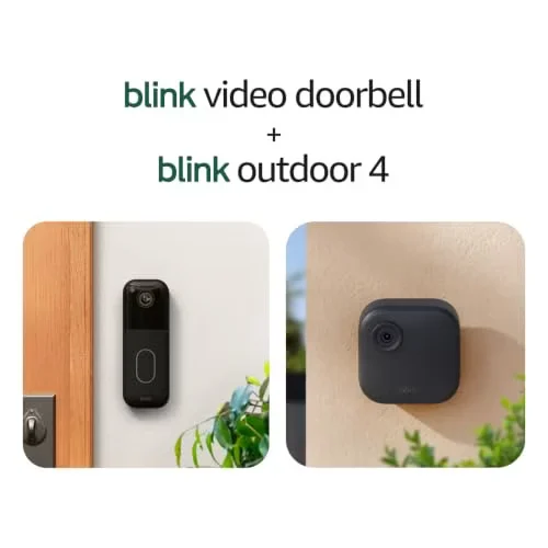 Blink Video Doorbell + Outdoor 4 official product view