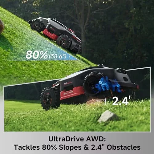 MOVA LiDAX Ultra 3000 AWD Robot Lawn Mower official product view