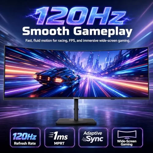 Deco Gear 49 Inch Curved Ultrawide Monitor alternate product view