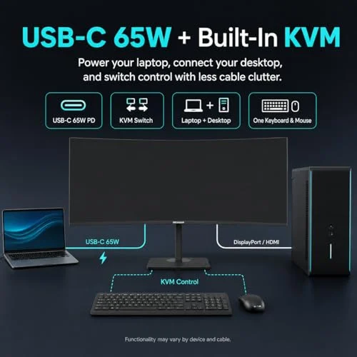 Deco Gear 49 Inch Curved Ultrawide Monitor product gallery view