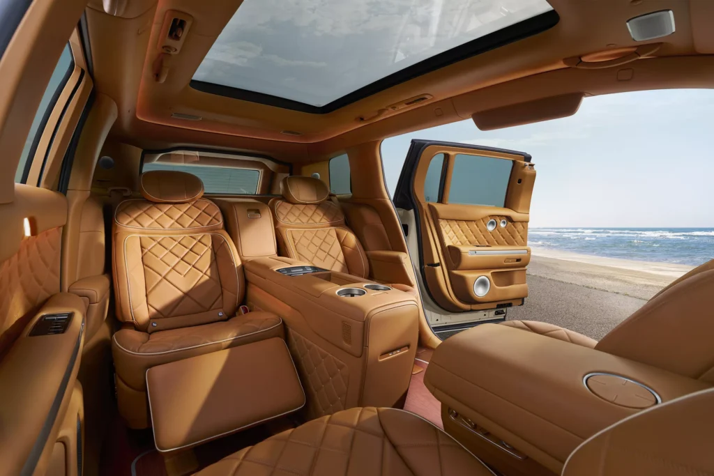 Genesis Unveils All-Electric GV90 Flagship Luxury SUV official product view