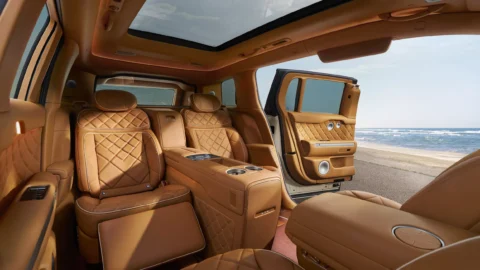 Genesis Unveils All-Electric GV90 Flagship Luxury SUV official product view