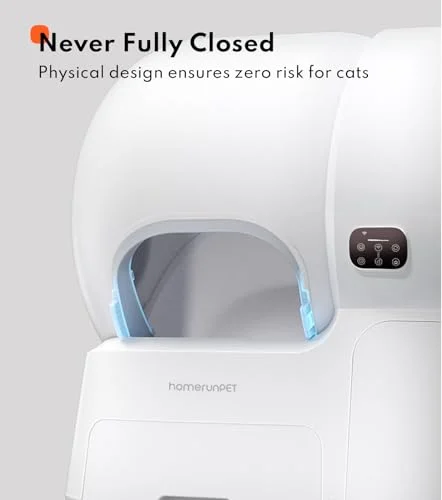 Homerunpet 106L Self Cleaning Litter Box design detail