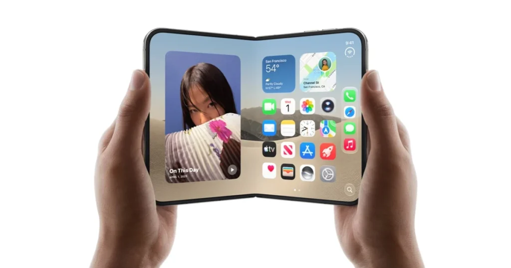 Apple Debuts Foldable iPhone Duo and New Watch Features official product view